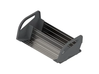 BLUM ORGA-LINE fűszertartó 400 mm, 312 mm széles, szürke műanyag/nemesacél