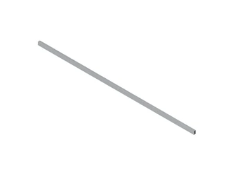 BLUM ORGA-LINE TANDEMBOX antaro keresztkorlát, 1104 szürke RAL 9006 alumínium