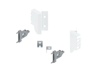 Blum Tandembox SPACE CORNER fix előlaprögzítő M selyemfehér ZSF.340E