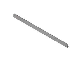 BLUM MERIVOBOX belső előlap núttal, 1042 mm, alumínium indiumszürke-matt