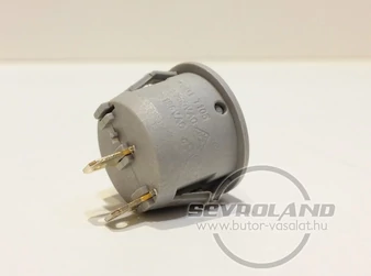Befúrható billenőkapcsoló szürke 20mm