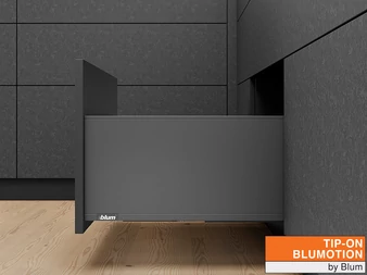Legrabox Pure TIP-ON BLUMOTION F orionszürke fókvasalat szettek