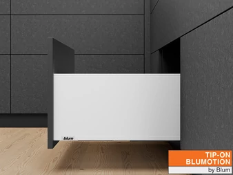 Legrabox Pure TIP-ON BLUMOTION F selyemfehér fókvasalat szettek
