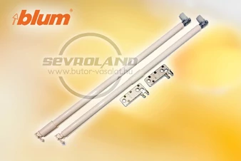 BLUM Metabox korlátkészlet frontkihúzású fiókhoz. hossz 350 mm. krémfehér