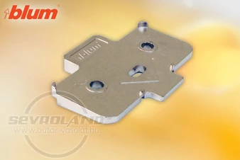 BLUM keresztalakú szögbenálló ék. +5° csavaros cink. távolság 0.8 mm