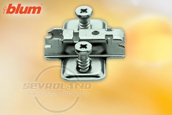 BLUM CLIP keresztalaplap. acél. csavaros. távolság 3 mm