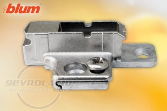 BLUM CLIP keresztalaplap. cink. csavaros. távolság 6 mm