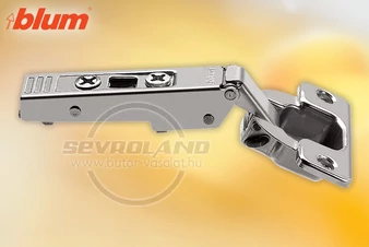 BLUM CLIP top bútorpánt 120°. egyenes. rugó nélkül. csavaros