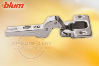 BLUM MODUL standard kivetőpánt 100°. 9.5 mm hajlítás. rugóval. csavaros