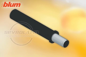 BLUM BLUMOTION fogantyú felőli oldalon befúrható. ø10 furat. szürke műanyag