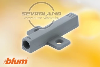 BLUM TIP-ON kereszt-adapterlap 956A1501. hosszú változat. szürke