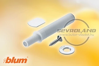 BLUM TIP-ON ajtókhoz 956.1004 rövid változat mágnessel. selyemfehér
