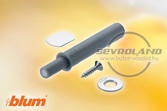 BLUM TIP-ON ajtókhoz 956.1004 rövid változat mágnessel. szürke