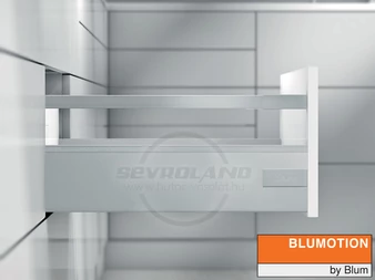 Blum TANDEMBOX Antaro D világosszürke fiók K kávával