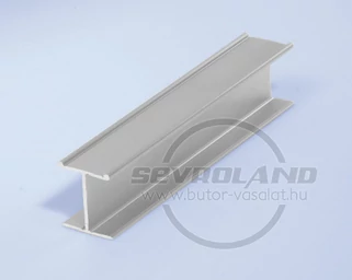 Sevroll 18 mm H osztóprofil 3 m ezüst