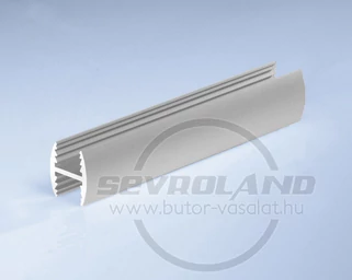 Sevroll H 10mm osztó profil 3m ezüst
