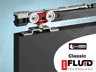 Terno Classic Fluid 50 kg görgőszett (2 fékkel, min. 740 mm)
