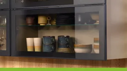 Alumínium keretes bútorajtók