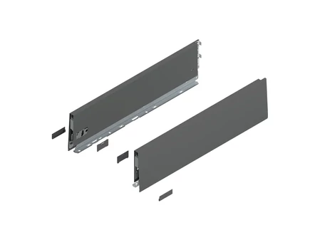 BLUM MERIVOBOX káva magasság K, NL 500 mm, orionszürke-matt