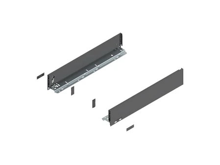 BLUM LEGRABOX pure káva M, 500 mm, orionszürke-matt