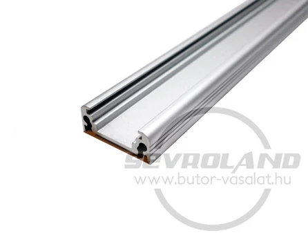 LED szalag tartó egyenes aluprofil "SURFACE" ezüst