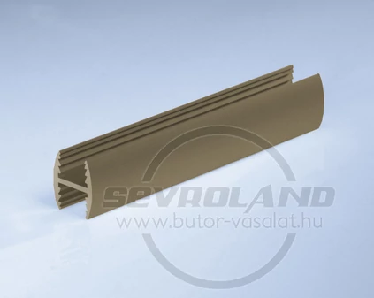 Sevroll H 10mm osztó profil 3m pezsgő