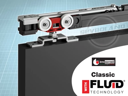 Terno Classic Fluid 80 kg görgőszett (2 fékkel, min. 740 mm)