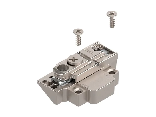 BLUM CLIP excenter - alaplap teleszkópos emelőkarhoz balos, nikkelezett  ZN, 175H5B00