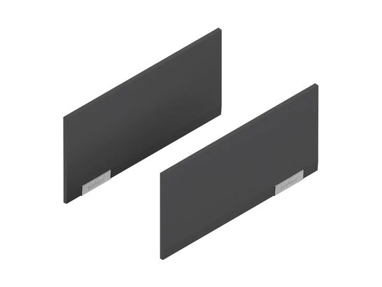 BLUM AVENTOS HKi takarósapka szett, mélyszürke műanyag