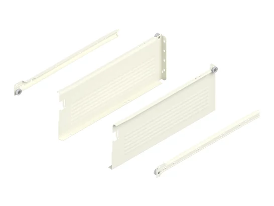 BLUM METABOX H káva 320. részleges kihúzású. NL 400. krémfehér