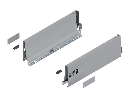 BLUM TANDEMBOX antaro, káva magasság K, 350 mm, acélszürke RAL 9006