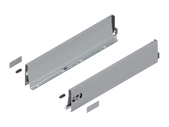 BLUM TANDEMBOX antaro, káva magasság K, 550 mm, acélszürke RAL 9006