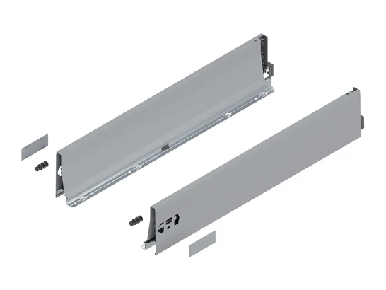 BLUM TANDEMBOX antaro, káva magasság K, 600 mm, acélszürke RAL 9006