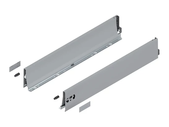 BLUM TANDEMBOX antaro, káva magasság K, 650 mm, acélszürke RAL 9006
