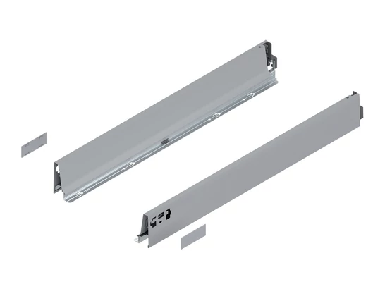 BLUM TANDEMBOX antaro kávamagasság M, NL 650, acélszürke RAL 9006