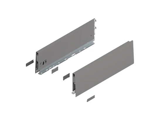 BLUM MERIVOBOX káva magasság K, NL 450 mm, indiumszürke-matt