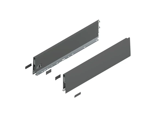 BLUM MERIVOBOX káva magasság K, NL 550 mm, orionszürke-matt