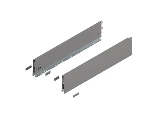 BLUM MERIVOBOX káva magasság K, NL 600 mm, indiumszürke-matt