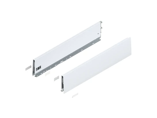 BLUM MERIVOBOX káva magasság K, NL 600 mm, selyemfehér-matt