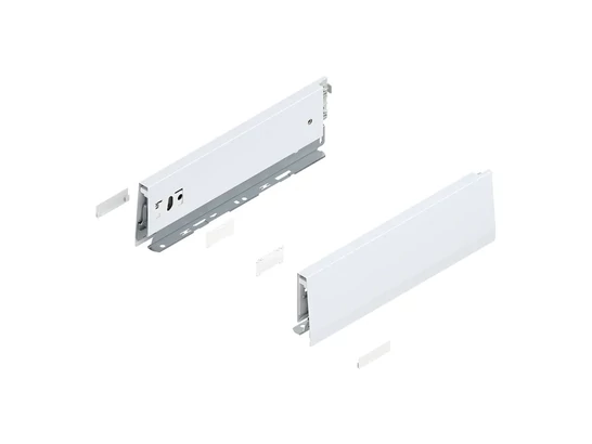 BLUM MERIVOBOX káva M, NL 300, selyemfehér matt