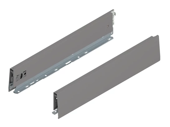 BLUM MERIVOBOX káva magasság M, NL 450 mm, indiumszürke-matt