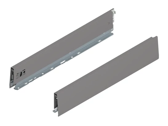 BLUM MERIVOBOX káva magasság M, NL 500 mm, indiumszürke-matt