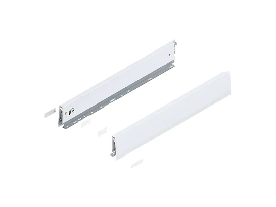 BLUM MERIVOBOX káva M, NL 550 mm, selyemfehér matt