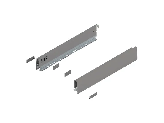 BLUM MERIVOBOX káva N, NL 400, indiumszürke-matt