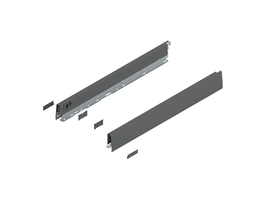 BLUM MERIVOBOX káva magasság N, NL 550 mm, orionszürke-matt