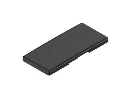 BLUM CLIP top ONYX 155° pánttakaró, sima felület, logó nélküli, acél