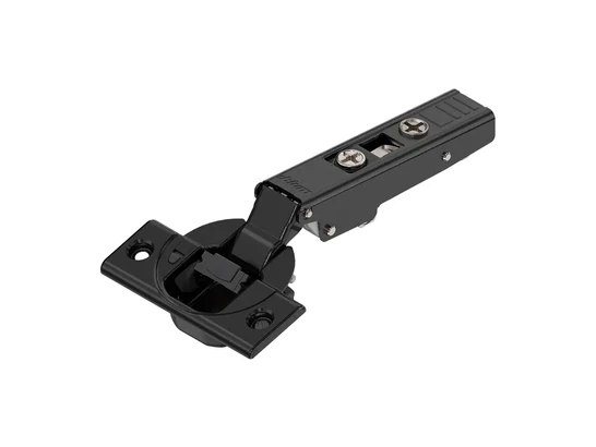 BLUM CLIP top BLUMOTION ONYX bútorpánt 110°, egyenes, rugóval, csavaros
