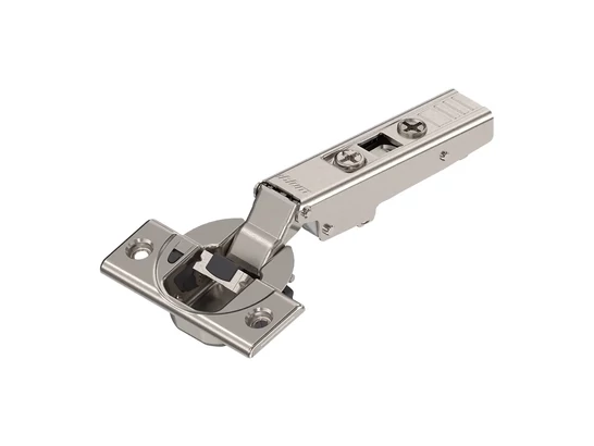 BLUM CLIP top BLUMOTION bútorpánt 110°. egyenes. rugóval. csavaros