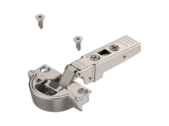 BLUM CLIP top BLUMOTION alukeretpánt 95°, egyenes, rugóval, csavaros