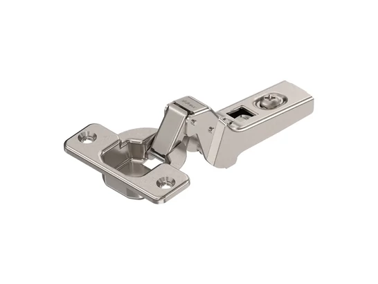 BLUM CLIP standard kivetőpánt 100°. 18 mm hajlított. rugóval. csavaros